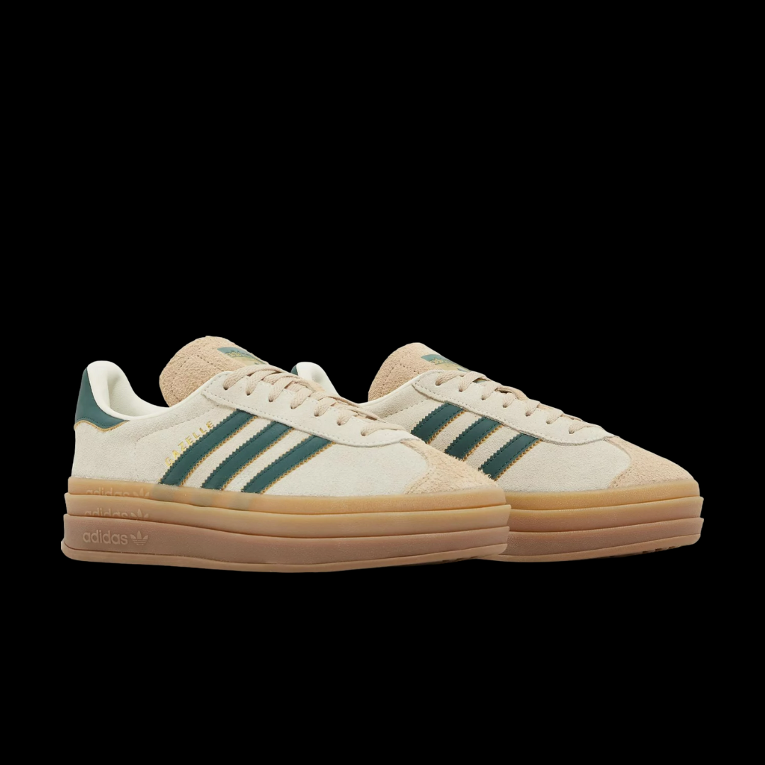 Adidas Gazelle Bold Cream Collegiate Green