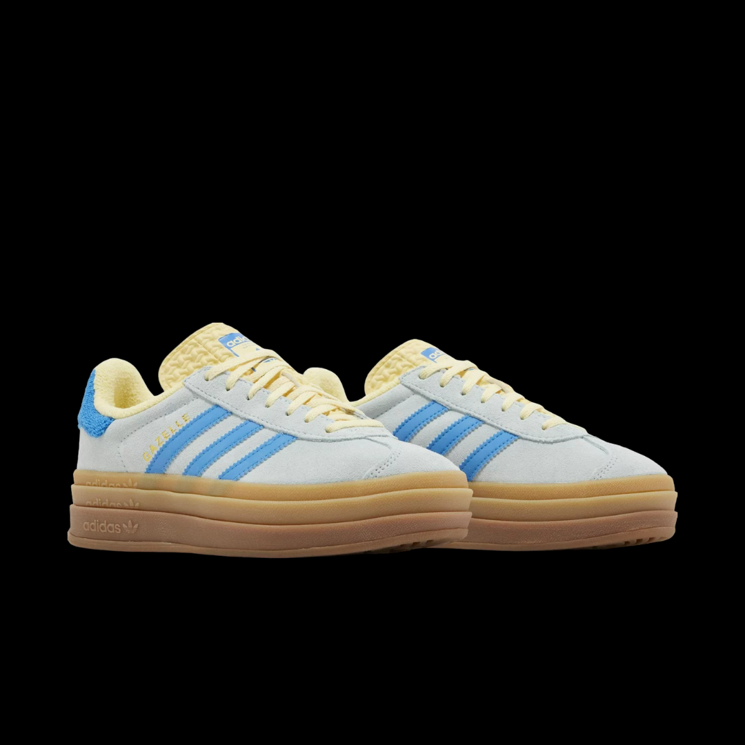 Adidas Gazelle Bold Almost Blue Yellow