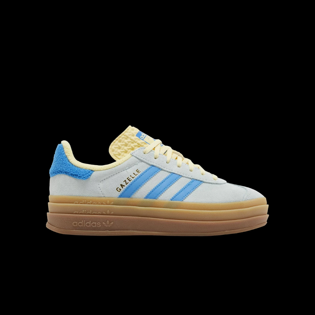 Adidas Gazelle Bold Almost Blue Yellow