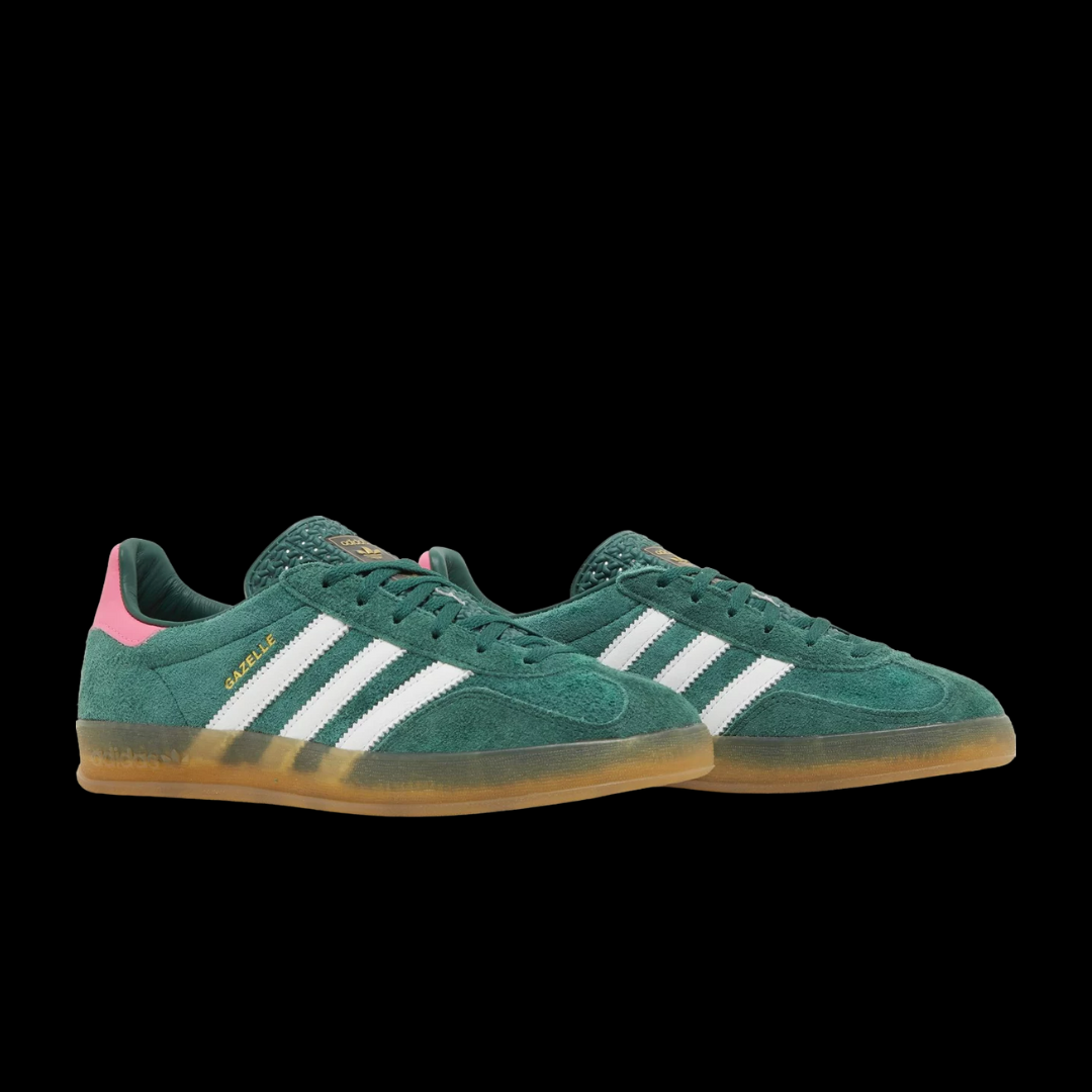 Adidas Gazelle Indoor Collegiate Green Pink