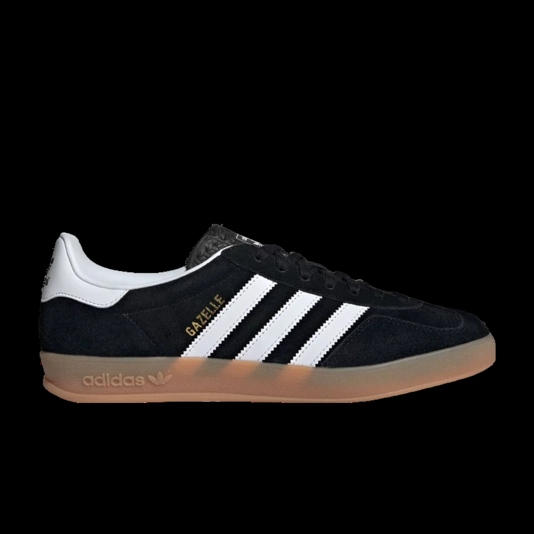 Adidas Gazelle Indoor Black And White Gum