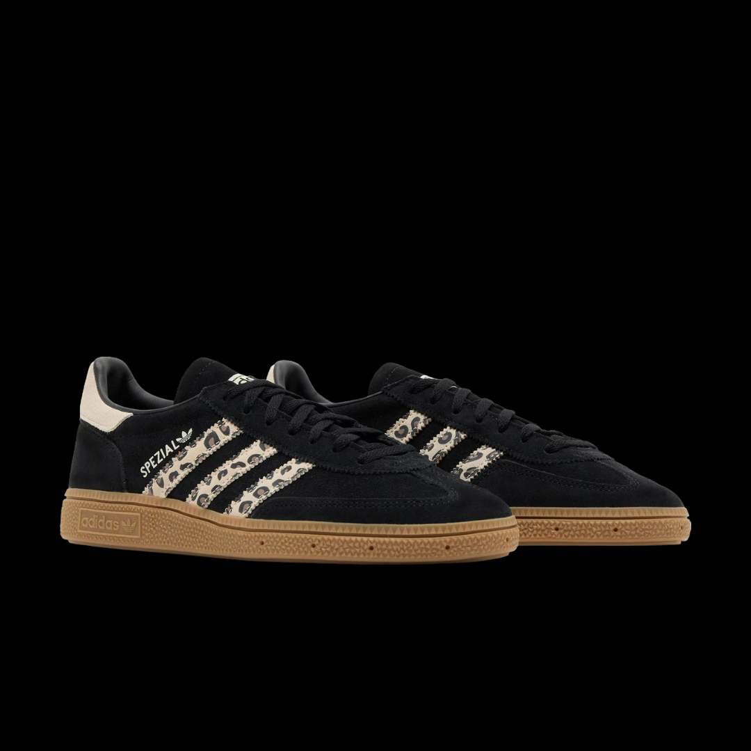 Adidas Handball Spezial Black Leopard Stripes