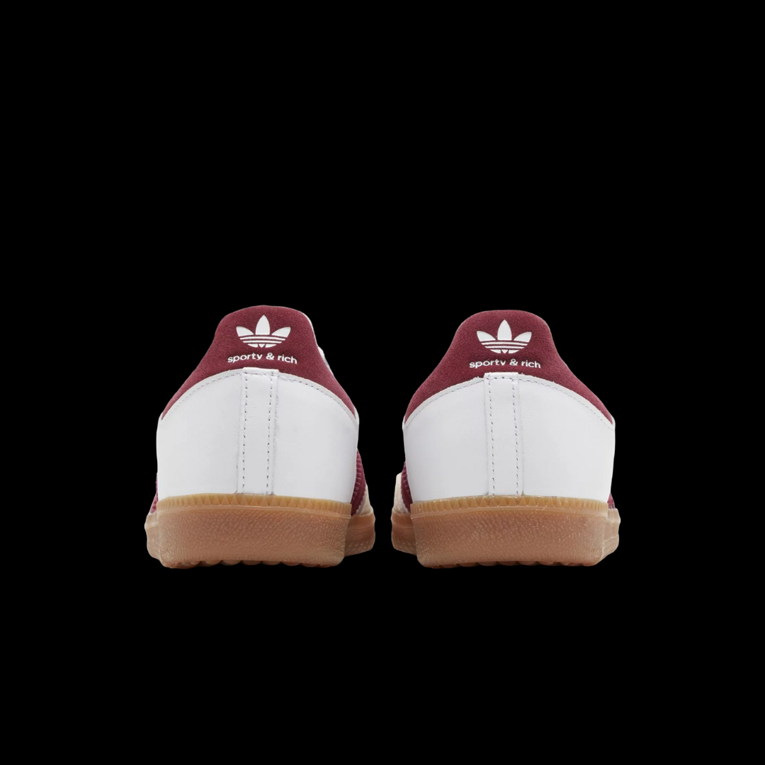 Adidas Samba OG Sporty & Rich White Core Burgundy