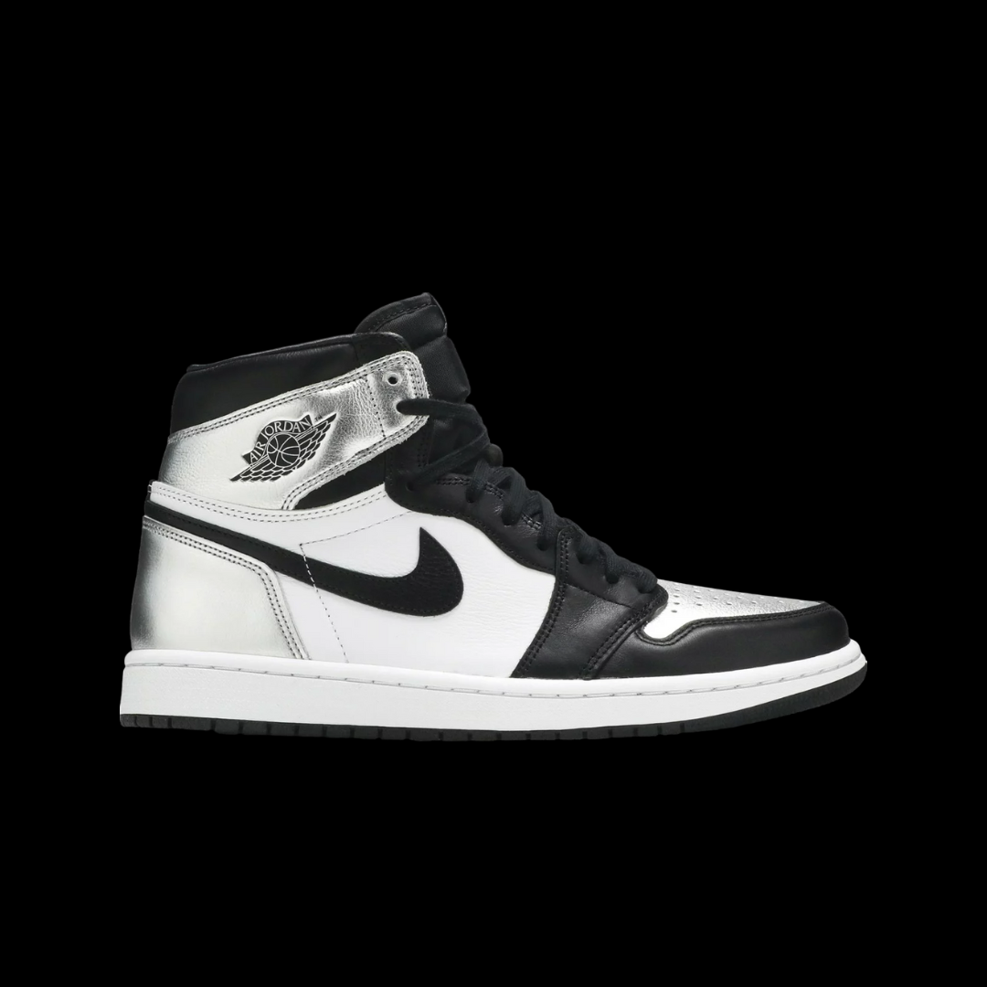 Air Jordan 1 Retro High Silver Toe