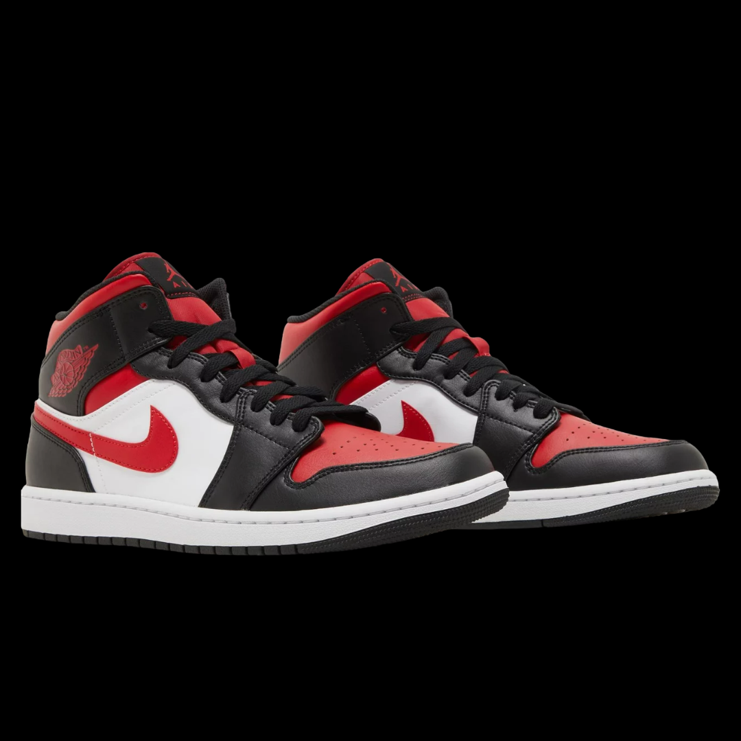 Air Jordan 1 Mid Bred Toe