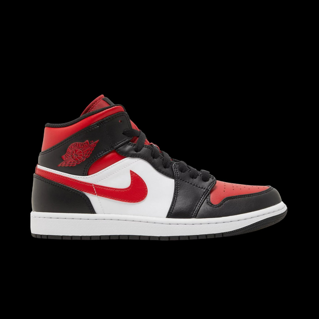 Air Jordan 1 Mid Bred Toe