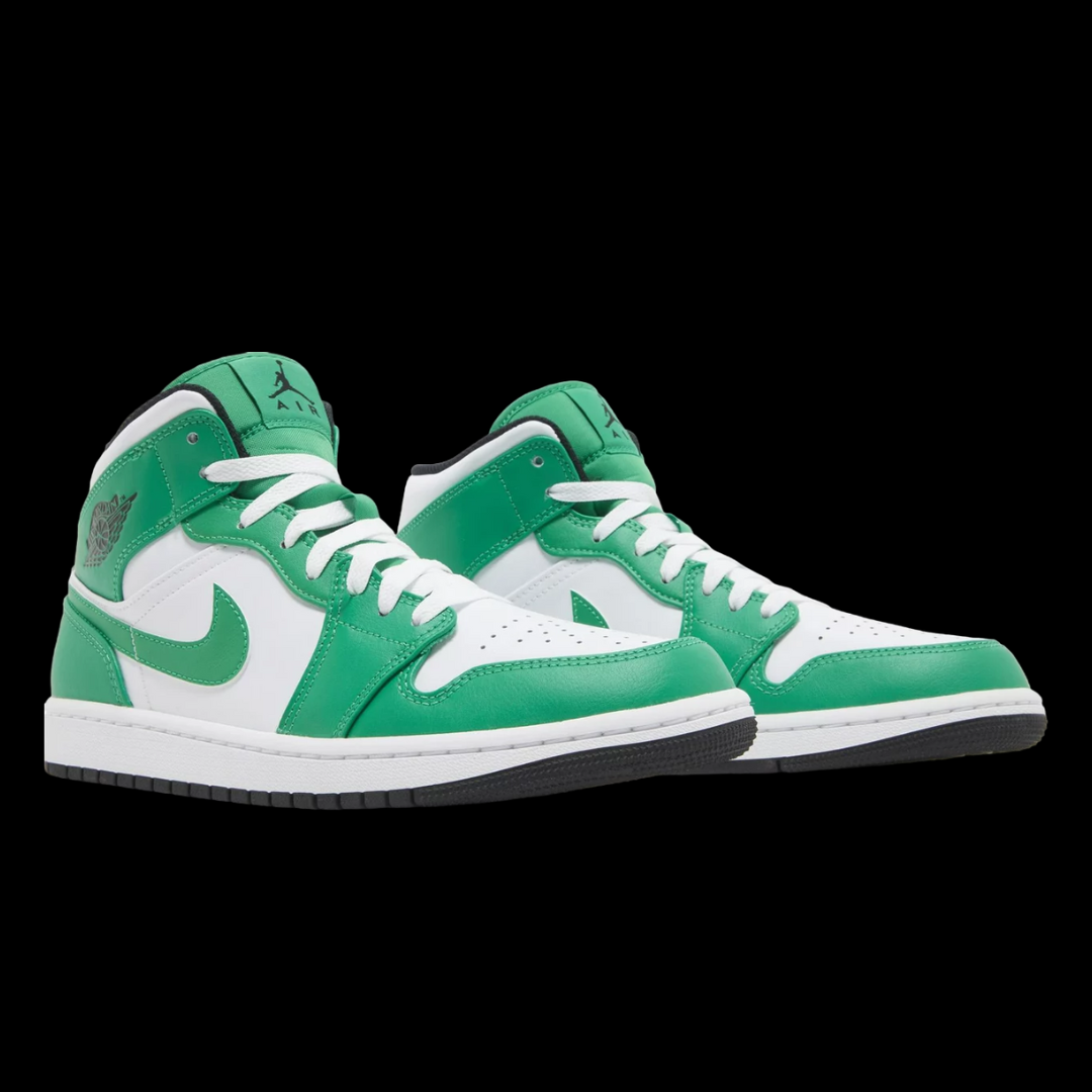 Air Jordan 1 Mid Lucky Green