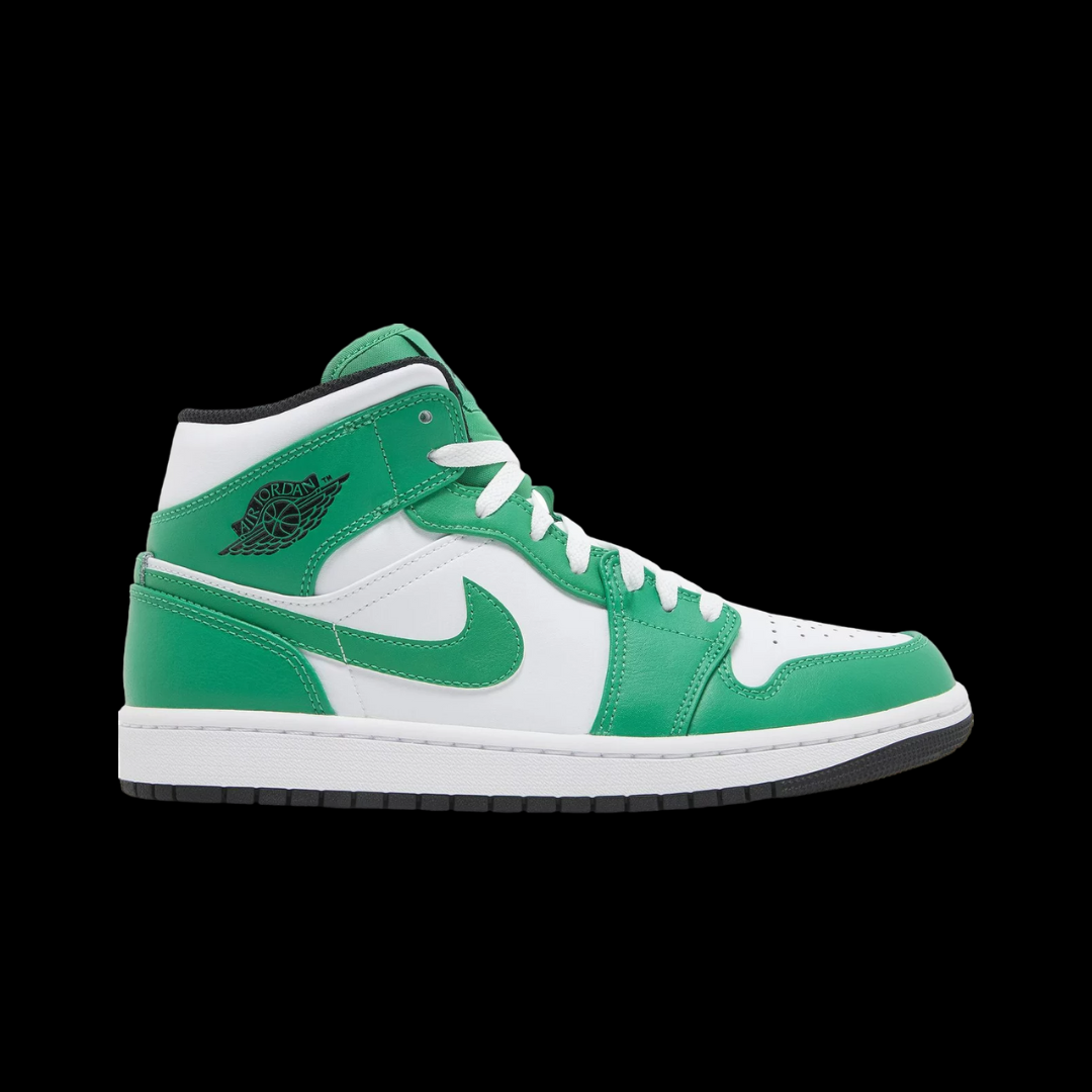 Air Jordan 1 Mid Lucky Green