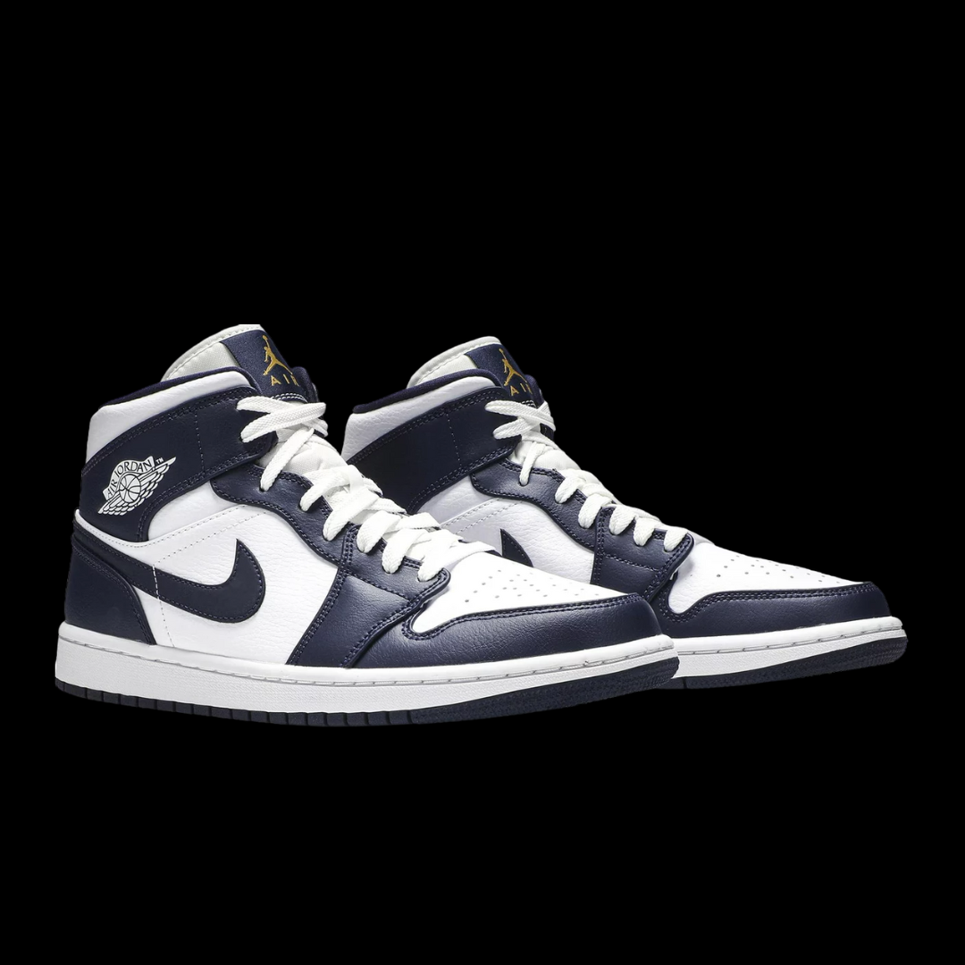 Air Jordan 1 Mid Obsidian