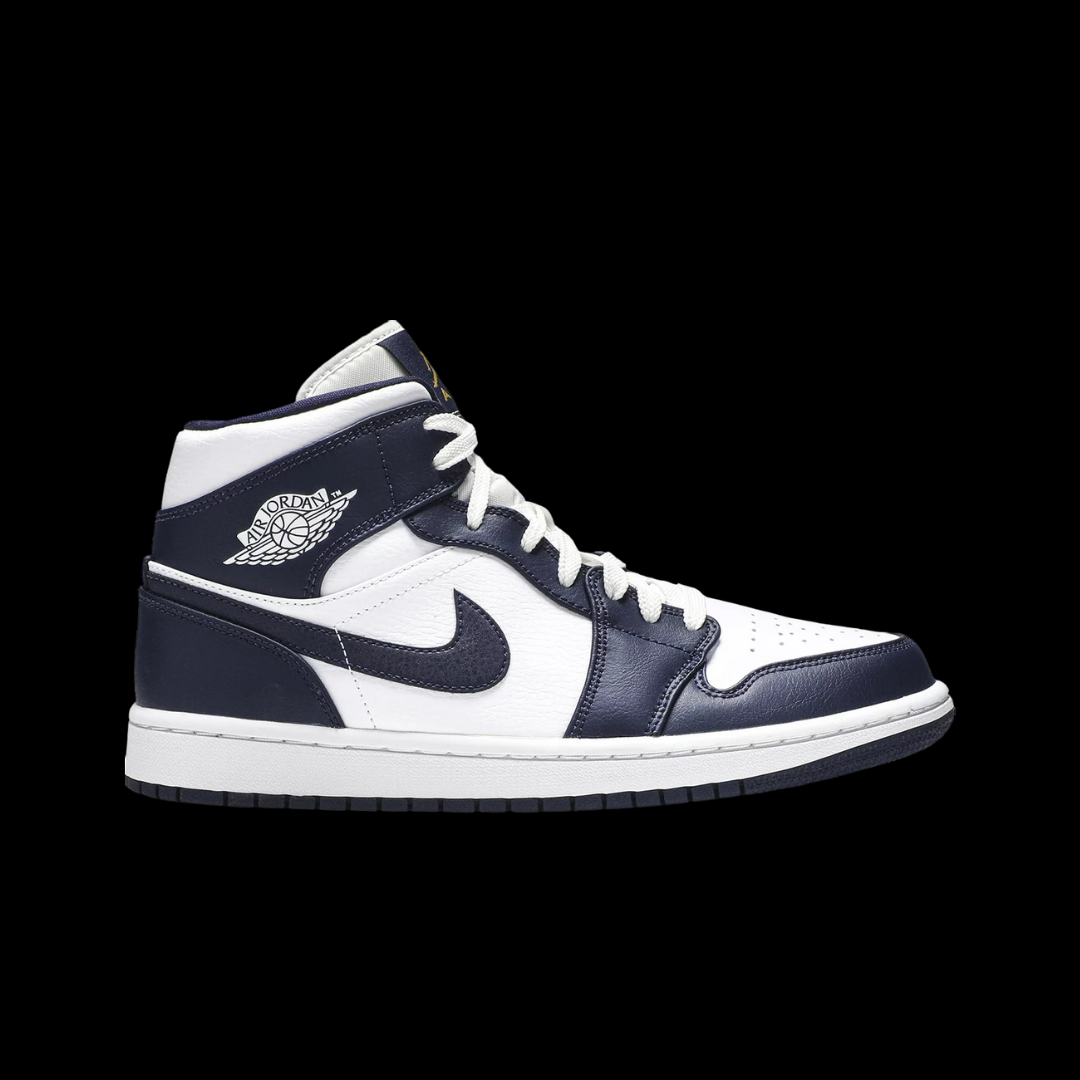 Air Jordan 1 Mid Obsidian