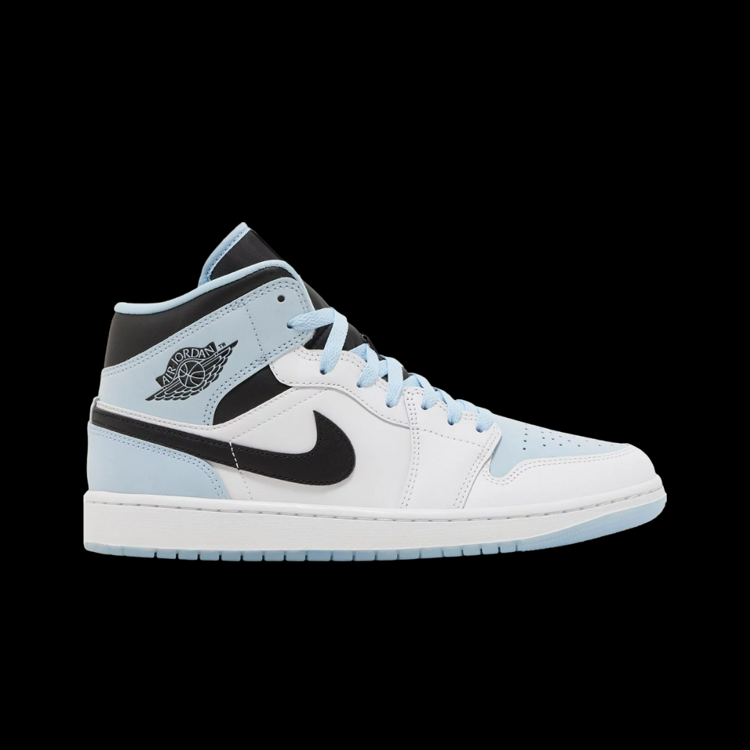 Air Jordan 1 Mid SE White Ice Blue