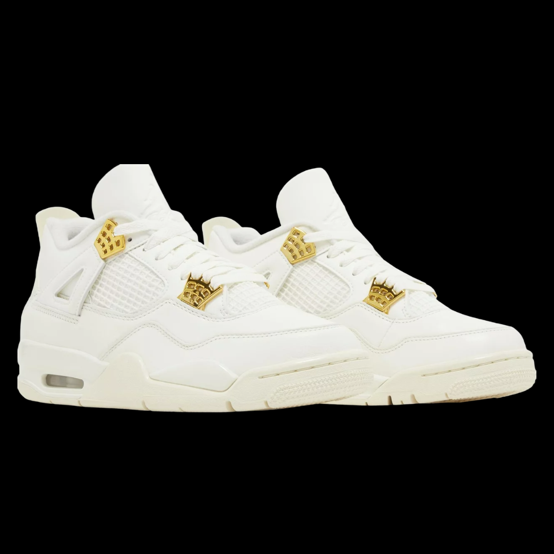 Air Jordan 4 Retro Metallic Gold