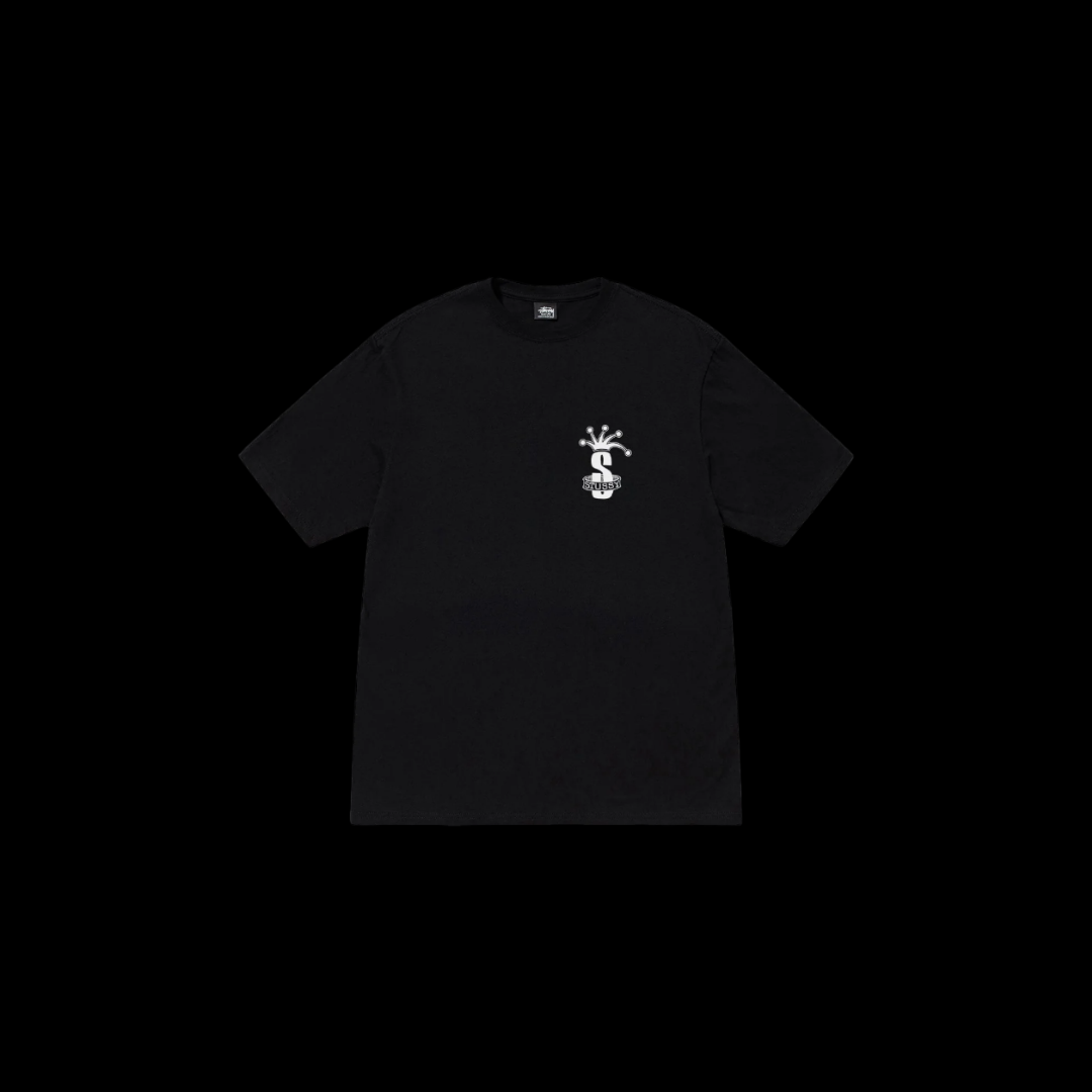 Stussy Crown Black Tee