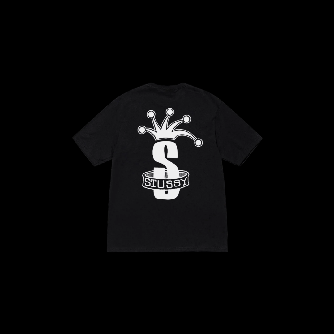 Stussy Crown Black Tee